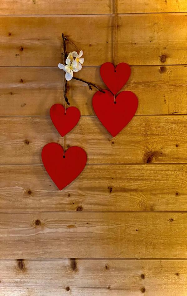 salle de bain tout confort à l'intérieur de notre cabane en bois climatisée
