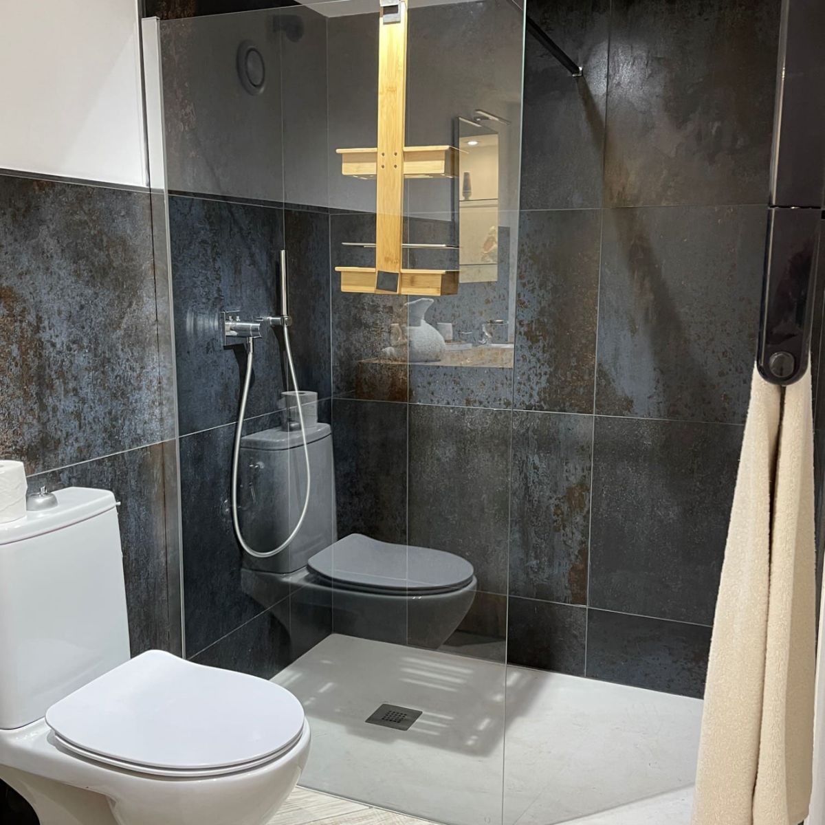 L'élégance de notre salle d'eau moderne