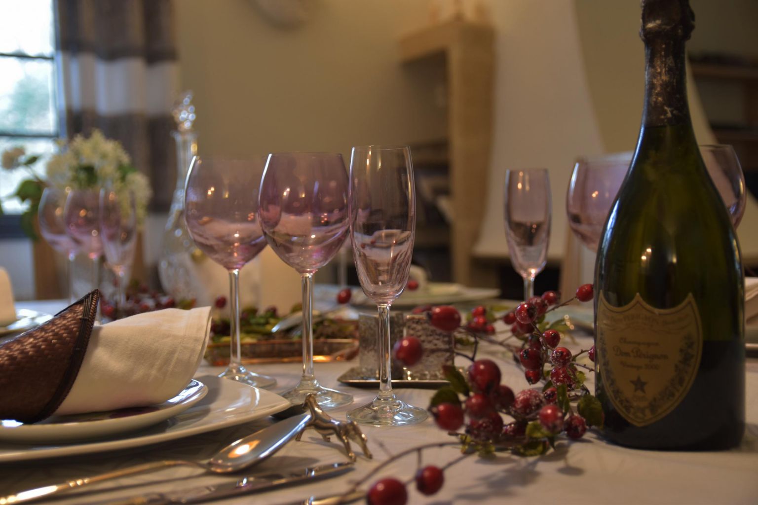 "Repas aux chandelles et dégustation de vins prestigieux de Monbazillac